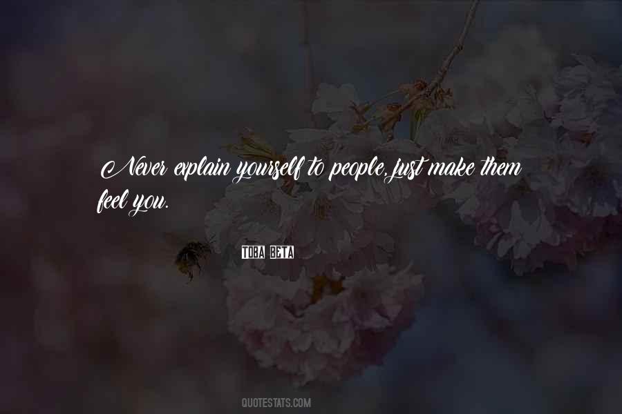 Feel You Quotes #1150523