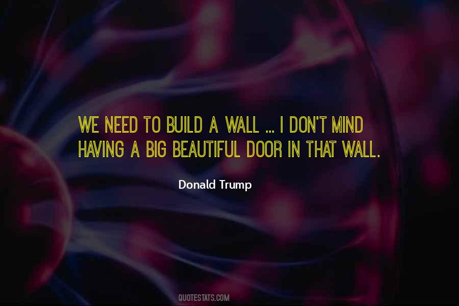 Build A Door Quotes #229183