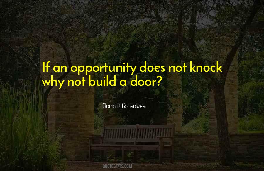 Build A Door Quotes #493603