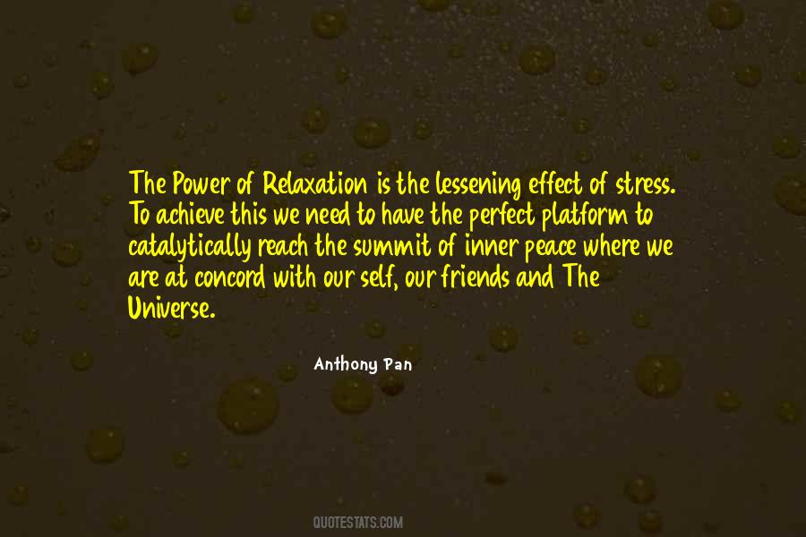 Peace And Relaxation Quotes #1298685