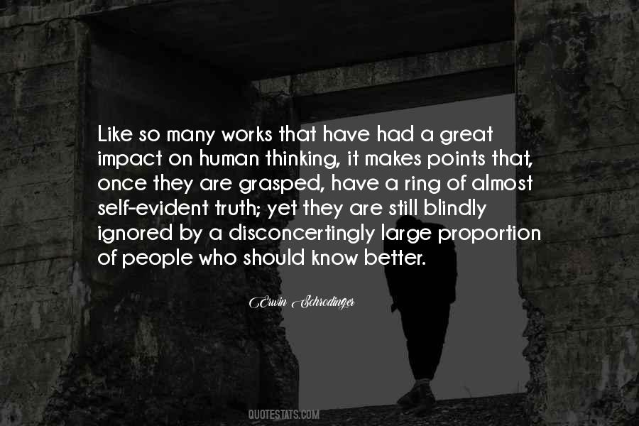 Human Thinking Quotes #645678