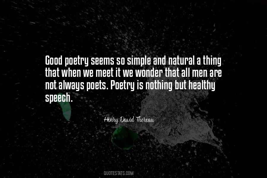 Simple Poetry Quotes #1664001