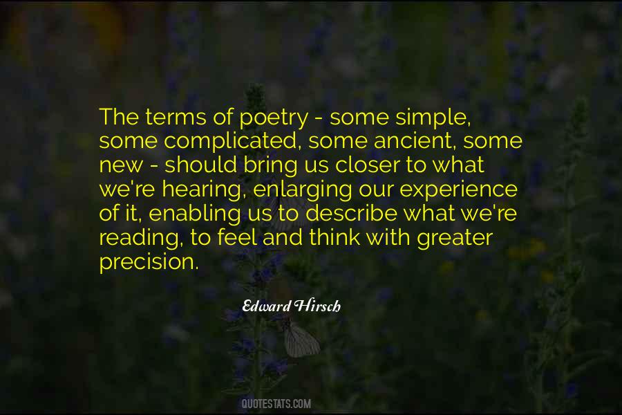 Simple Poetry Quotes #893326