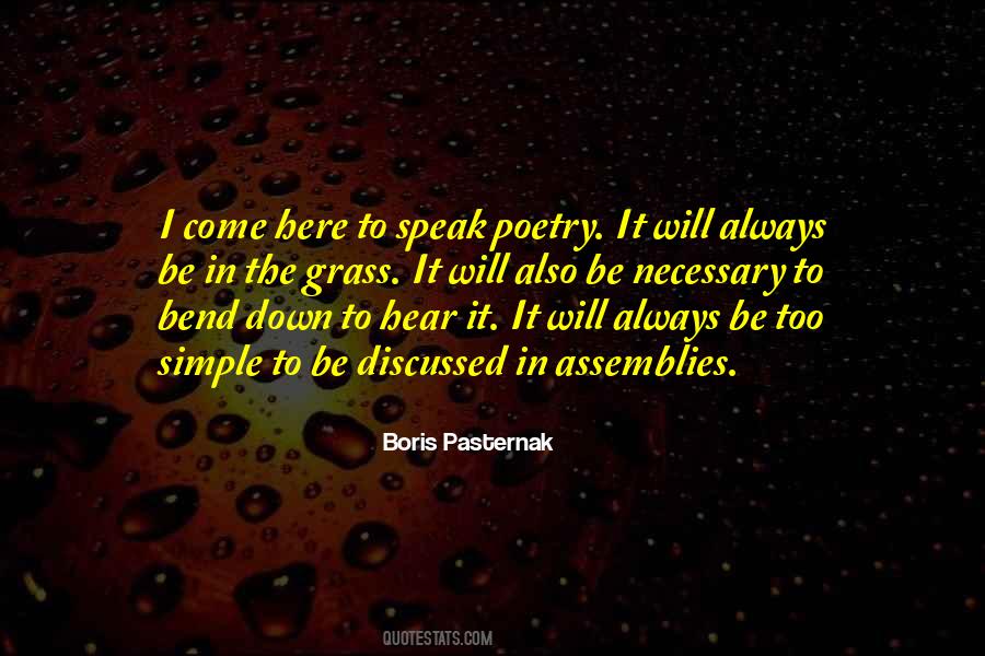 Simple Poetry Quotes #941778