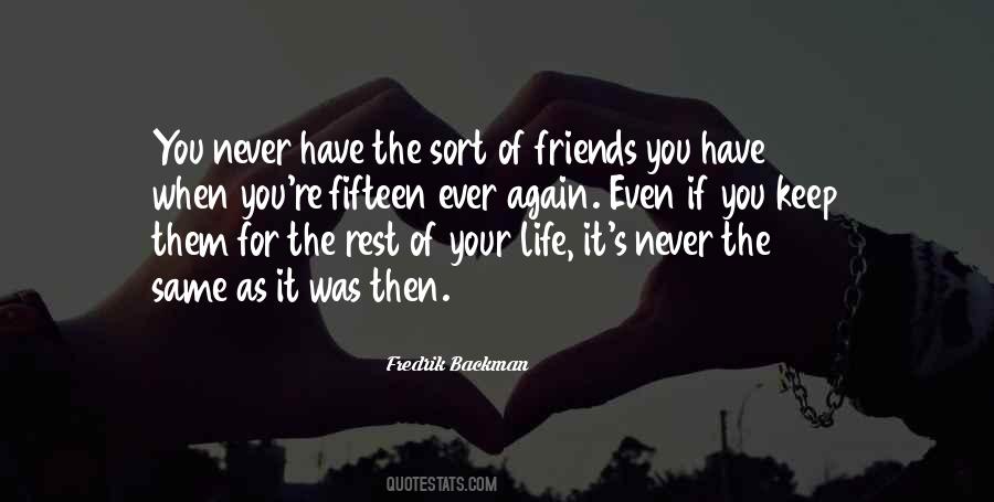Friends Again Quotes #227452