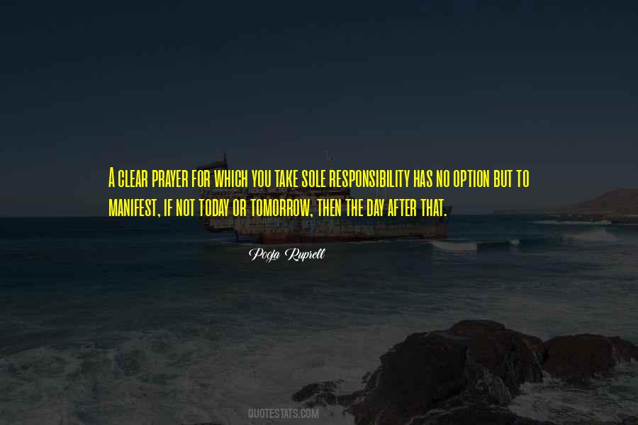 Quotes About No Tomorrow #132964