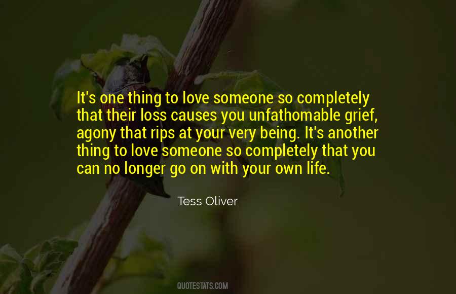 Life Love Loss Quotes #1838819