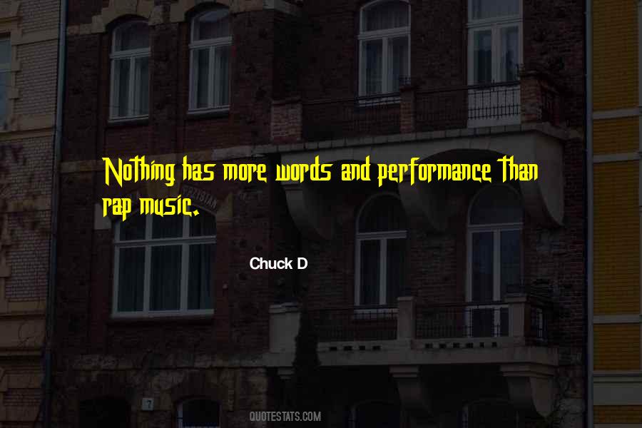 Music Performance Quotes #278160