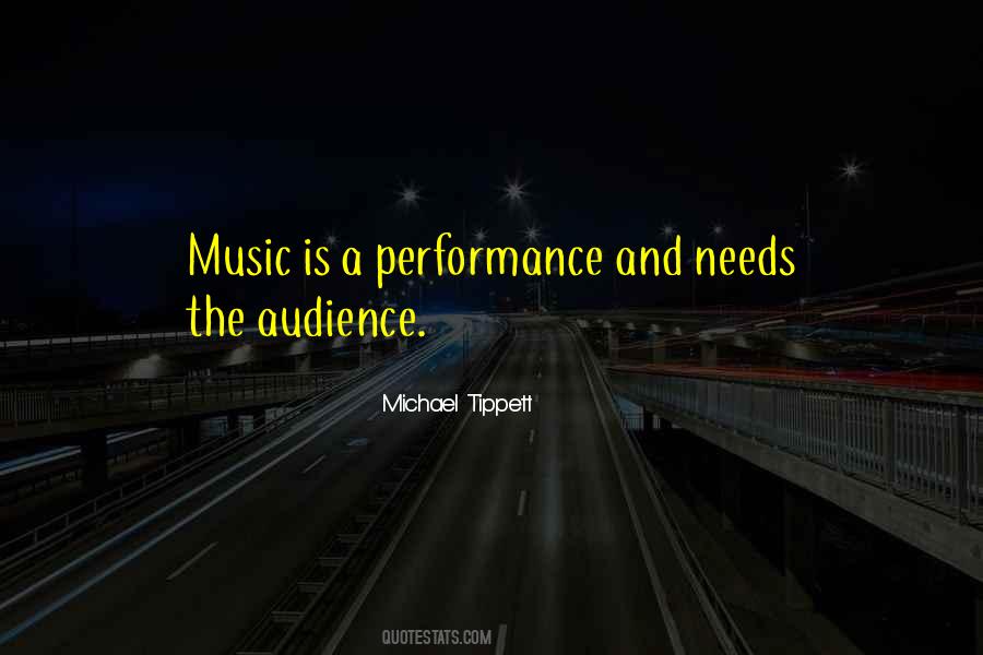 Music Performance Quotes #375962