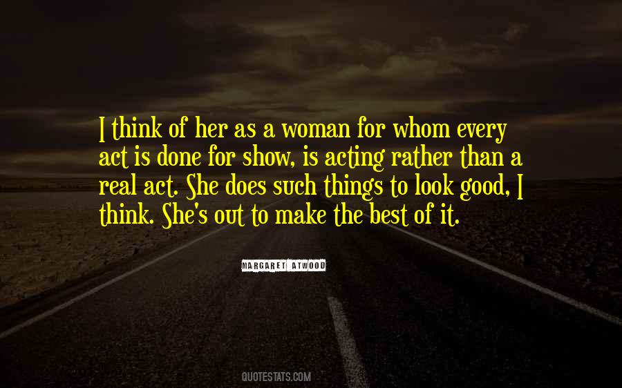 As A Woman Quotes #1361000