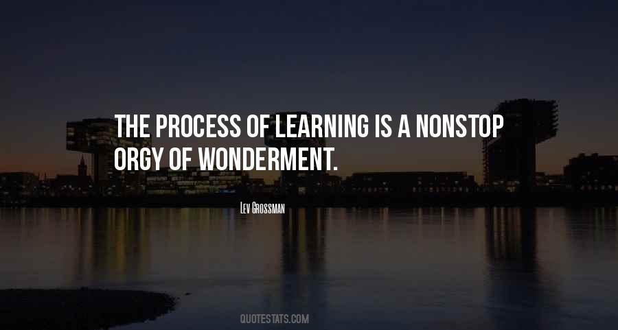 Quotes About The Learning Process #1185233