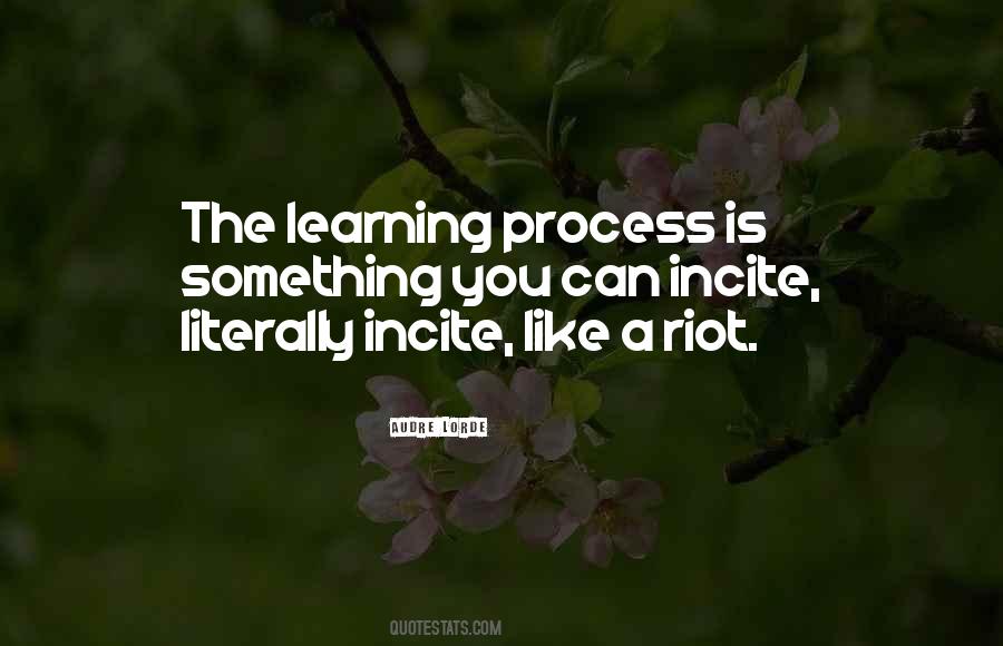 Quotes About The Learning Process #1715109