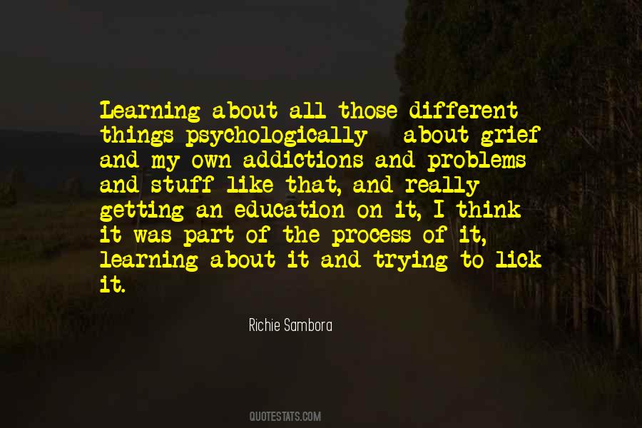 Quotes About The Learning Process #182906