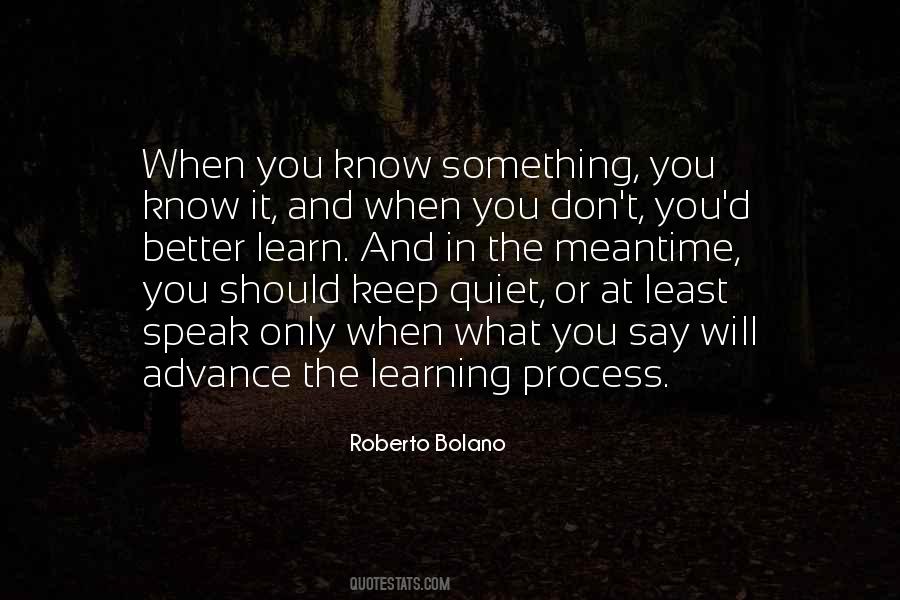 Quotes About The Learning Process #210915