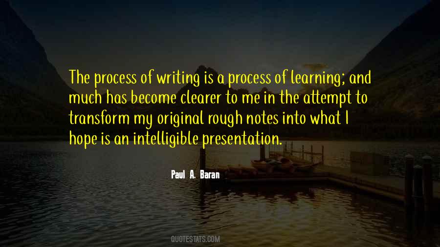 Quotes About The Learning Process #804836