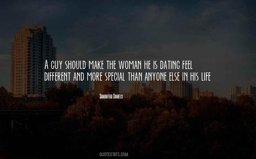 A Woman Is Special Quotes #1236315