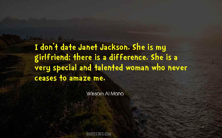 A Woman Is Special Quotes #1466902