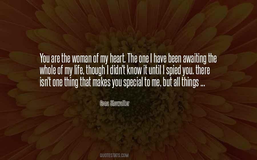 A Woman Is Special Quotes #996265