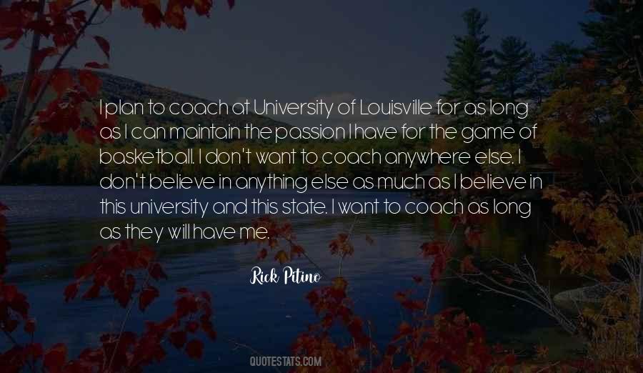 Passion For Basketball Quotes #356654