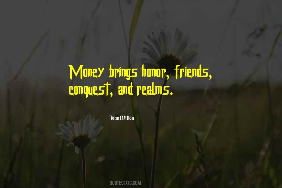 Friends And Money Quotes #956029