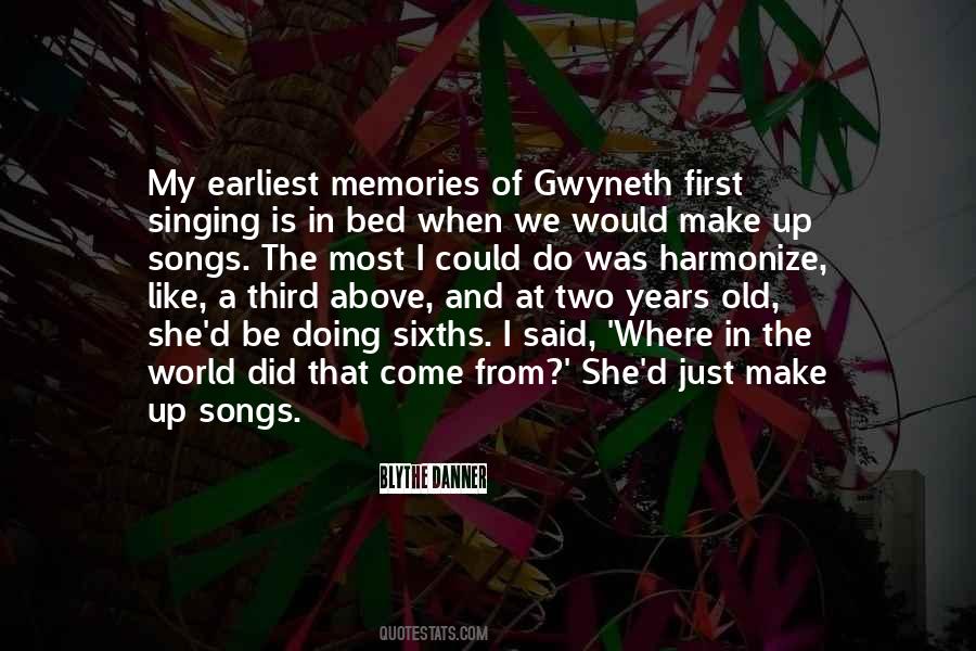 Quotes About Gwyneth #1069973