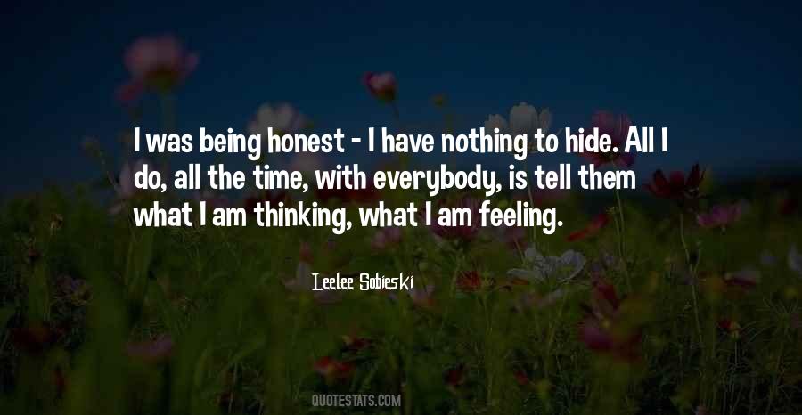 I Am Feeling Quotes #128927