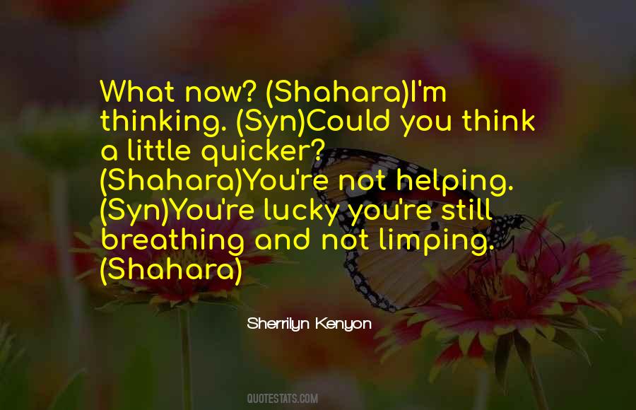 I M Not Lucky Quotes #1489434