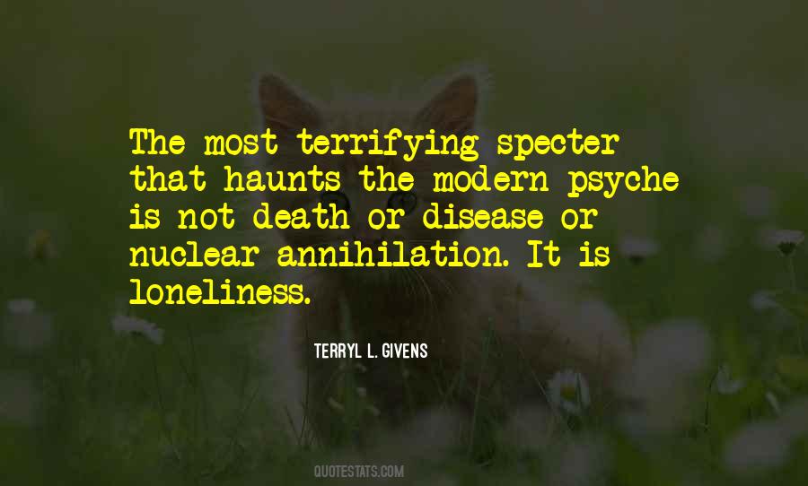 Death Loneliness Quotes #278550