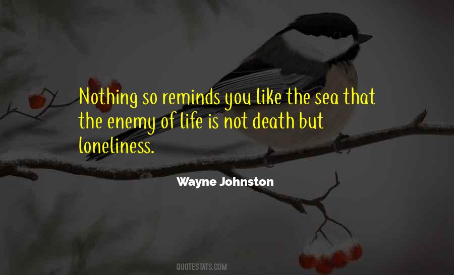 Death Loneliness Quotes #683096