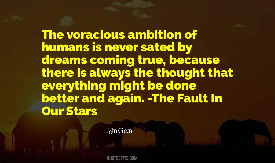 Ambition Dreams Quotes #517510