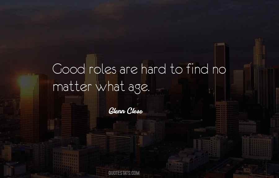 Does Age Matter Quotes #1113570