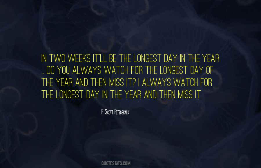 Miss Day Quotes #1100977
