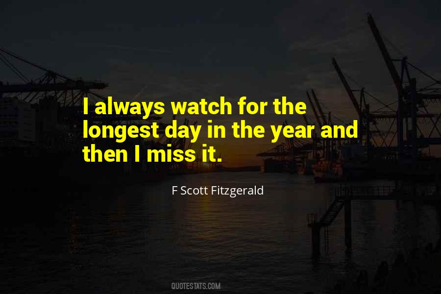 Miss Day Quotes #305559