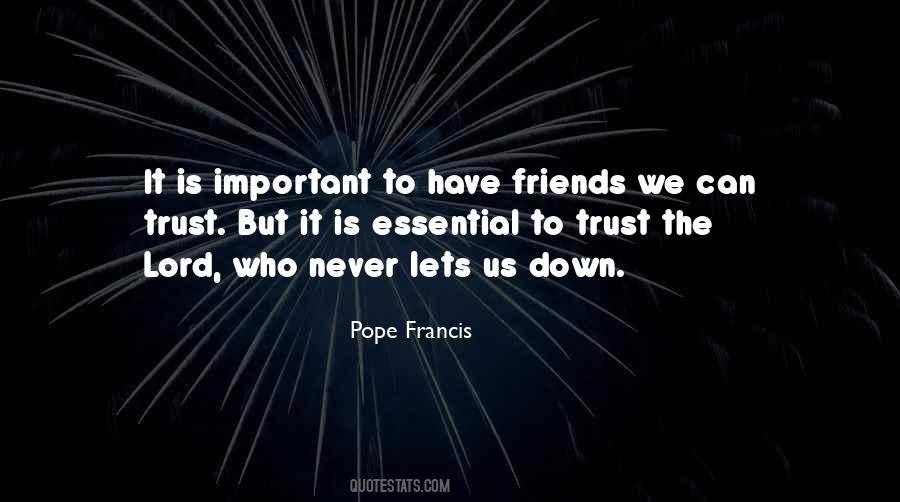 Friends Are Very Important Quotes #286194