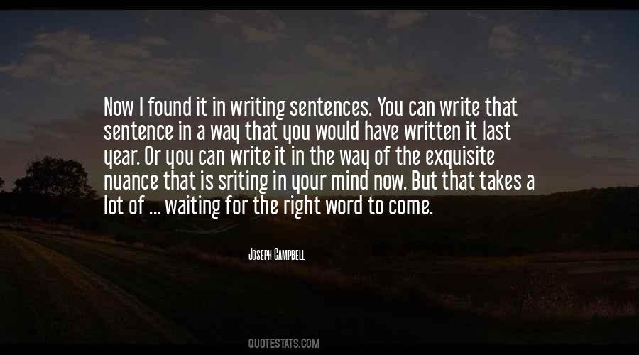Word Of The Year Quotes #1645987