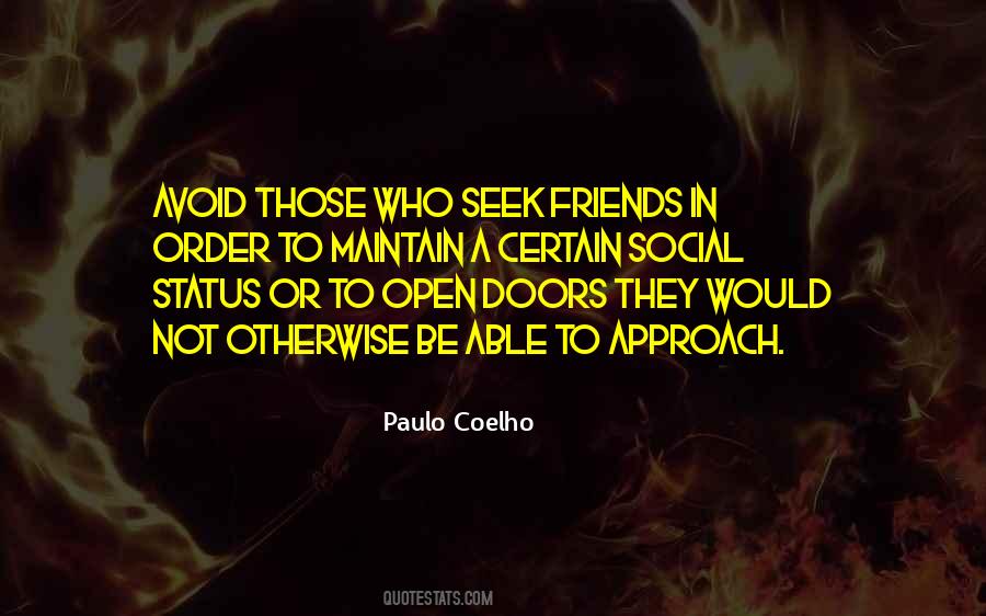 Friends Avoid Quotes #1601537