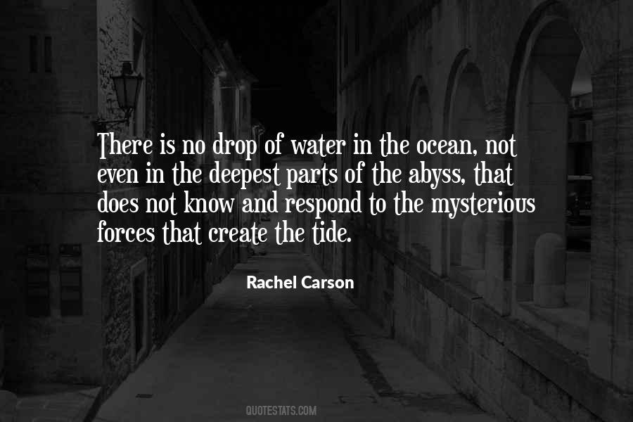Quotes About Deepest Ocean #1195517