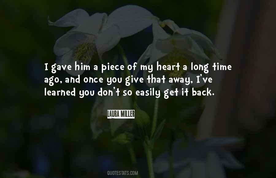 Give Love Back Quotes #286909