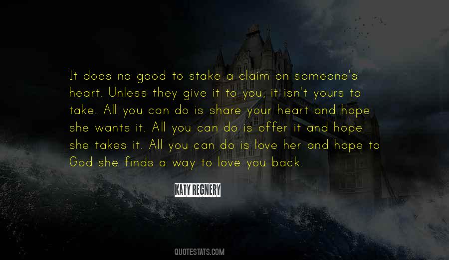 Give Love Back Quotes #674492