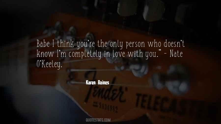 Completely In Love Quotes #432838