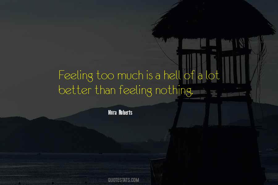 Feeling Hell Quotes #1111448