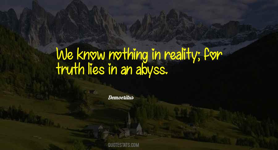 Lies When I Know The Truth Quotes #592617