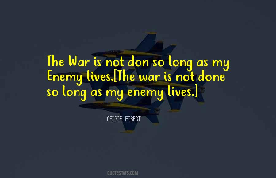 Long War Quotes #245608