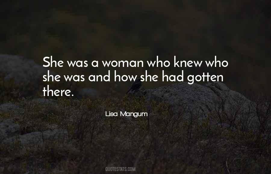 Woman Identity Quotes #1857756