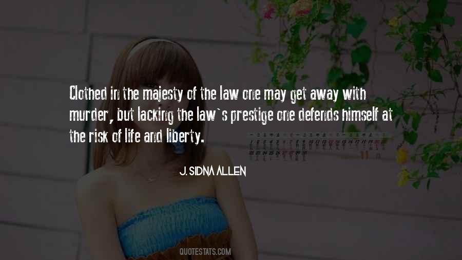 Law Life Quotes #129992