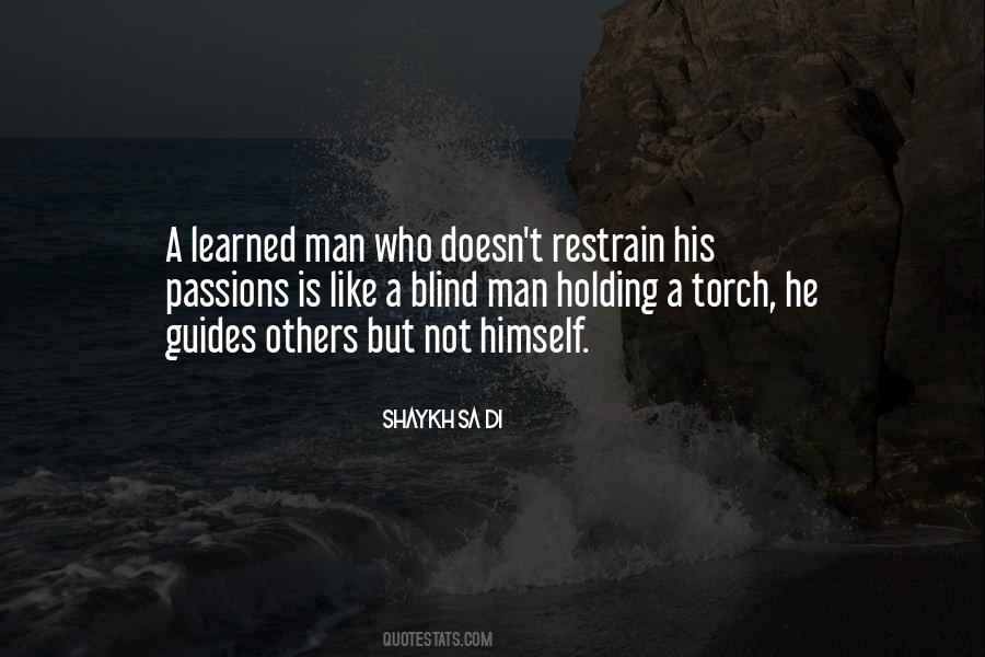 Learned Man Quotes #1841446