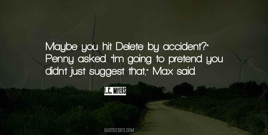 Delete You Quotes #1408069