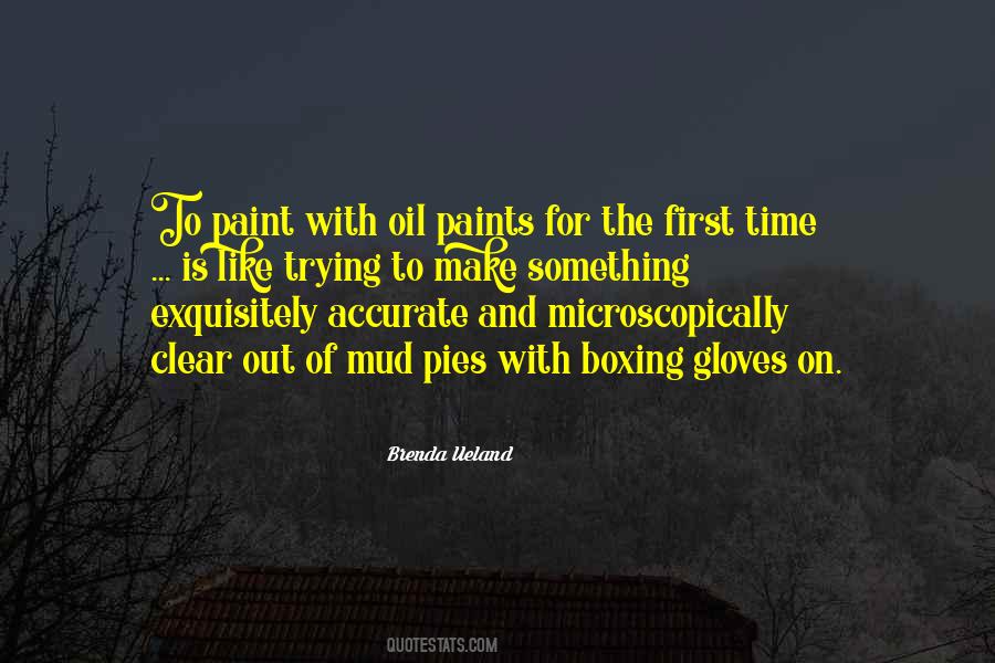 Oil Paint Quotes #158341