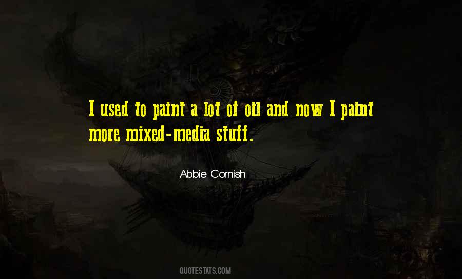 Oil Paint Quotes #252827