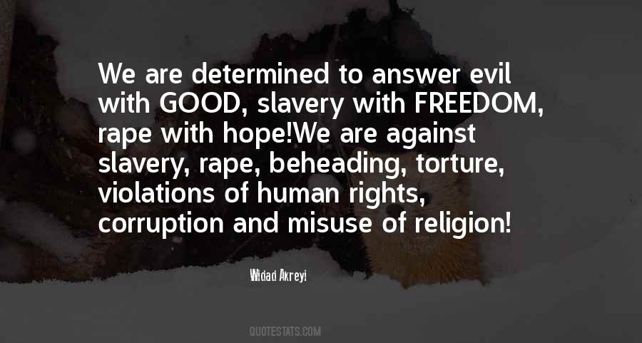 Religion Slavery Quotes #1618419